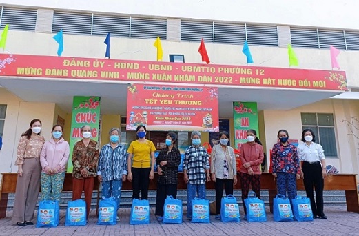 Phường 12 tổ chức chương trình “Tết yêu thương”