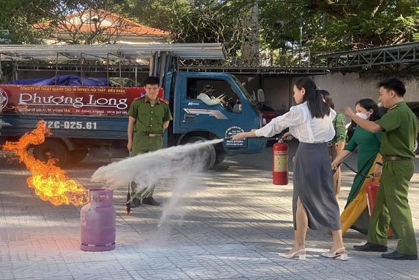 Vũng Tàu nâng cao giải pháp an toàn Phòng cháy chữa cháy: xây dựng thành phố an toàn