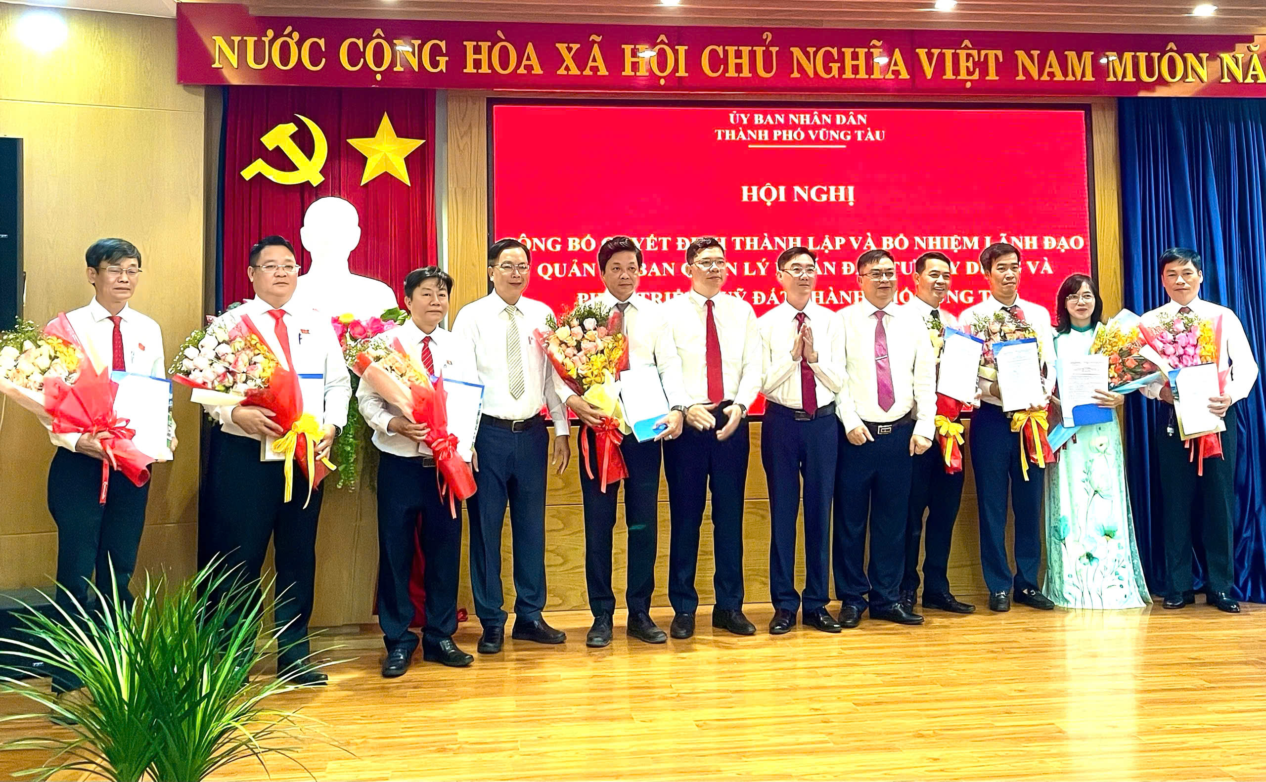 Thành lập Ban Quản lý Dự án đầu tư xây dựng và Phát triển quỹ đất thành phố Vũng Tàu