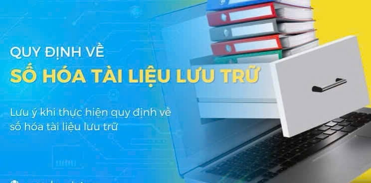 Thực hiện chỉnh lý, số hóa tài liệu trong quá trình sắp xếp tổ chức bộ máy của hệ thống chính trị